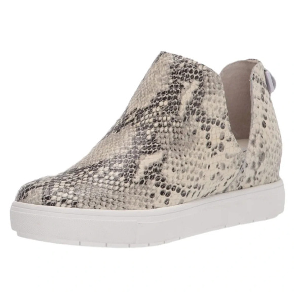 Steven Steve Madden Snakeskin Sneakers 8 - Picture 1 of 9